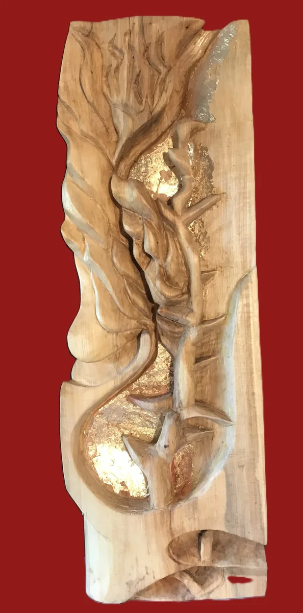 Skulptur „Dornbusch